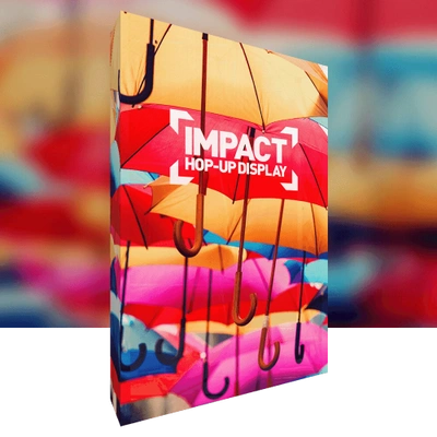 Impact product image with background