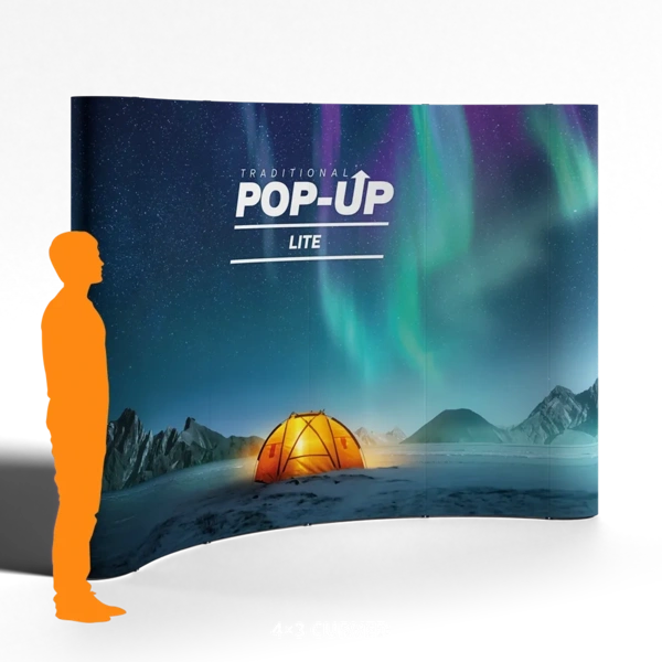 Traditional - Pop - Up - Lite - Curved - 4x3 1